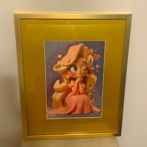 Frame of a winking princess.